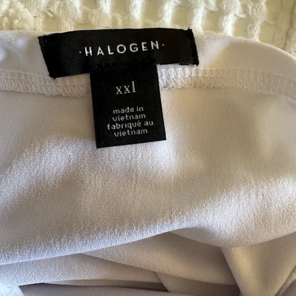 Halogen white turtleneck.  Worn 1x.   Smoke free home. - Picture 2 of 3